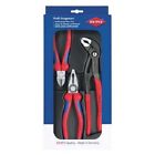 00 20 09 V01 Knipex Plier Set Dipped Handle Grip Pieces Mechanic 843221006587