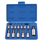 10074a 0745654278275 Neiko Hex Bit Socket Set Steel Metric