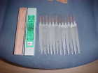 08243 Nicholson Nos Mill Bastard Metal Files File Lot In Box