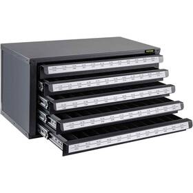 Et5-c 1 Year Drill Bit Dispenser Cabinet 5-drawers Organizer For Size