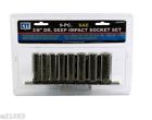 1628 10 9pc 3 8 Drive Deep Impact Sae Socket Set 7 16 1 2 9 5 11 4 13