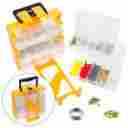 Tl-s91201 1001pc Unbranded Household Hardware Kit Organizer Set Case Workshop Assortment Fasterners 722589109904