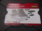 100pcs Husky Mechanics Tool Set Screwdriver Sockets 72 Tooth Ratchet Lifetime