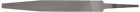 11103102 Pferd Flat Hand File American Pattern Double Cut Rectangular Medium
