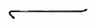 1171600 True Temper Label Steel Gooseneck Wrecking Bar Black 049206117167