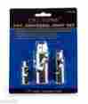 1823 12 Cal Hawk Tools 3pc Universal Joint Set 1 4 3 8 2 Drop Forged Carbon Steel