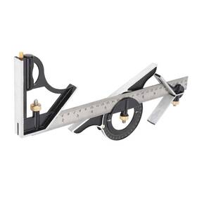 Wendryxat42crgs5 125 Stainless Steel T Ruler Combination Set With Protractor Ang