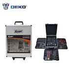 135pcs Deko Tool Set Mechanic Kit Box Case Organize Castors Toolbox Trolley 713831998803
