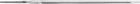 17032 Pferd Extra Slim Taper Saw File Three Square 097758170321