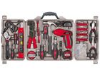 204744870 Apollo Household Tool Kit Home With Screwdriver Hand Tools Case