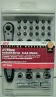 2100147 Ace Hardware Piece Socket Bit Set Sae Metric Quick Release