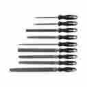 22030hnn Nicholson 9 Piece Hand File Set Craft Steel Tool Woodworking Shape Sharpen Workshop Finish 037103243881