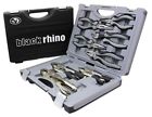 30-piece Black Rhino 388 Premiun Pro Combo Pliers Tool Set Professional W Case
