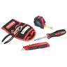 307977 Task Force Home Tool Set Screwdriver Tape Measure Pliers Knife