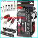 3451 Hyper Tough Piece Stubby Screwdriver 38 Bits Ratcheting Tool 34 Ratchet Socket