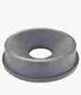 3543 Rubbermaid Commercial Prod Round Brute Funnel Top Receptacle 22 3 8 X 5 Gray Rcp Gra