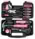 Hyv-2549 39-piece Apollo Tools Precision Dt9706p Pink General Tool Set Proceeds Donated 709112886396