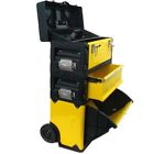 444689 Unbranded Rolling Tool Chest Toolbox Stacking Work Shop 648038444689