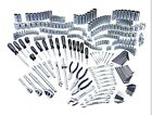 07426859744620 44620 Pittsburg Professional Chrome Mechanic Tool Set Sockets Ratchets 7426859744620