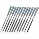 4614 Central Forge 12 Piece Hand Miniature Size Mini Small Needle Metal Working File Tool Set Kit