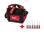 48-22-8315-48-22-2718 Milwaukee Packout Tote Tool Bag Screwdriver Set All 0895101016278