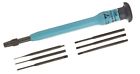 55-0314 Moody Tools Pieces Interchangeable Slotted Driver Set 018018503147