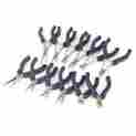 55744 Kobalt Household Tool Set 12pc Pliers Kit W Mixed Needle Nose Ergonomic
