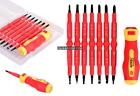 603047519193 Unbranded Insulated Electrical Hand Screwdriver Tool Set Home
