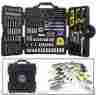 62081 Stanley Mechanic Hand Tool Set Mixed Garage Tools Sockets Wrenches Pliers Storage Case 791435462081