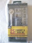 633404260215 Tool Shop Piece Socket Bits Set New Factory