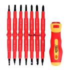 634974106736 Unbranded Insulated Electrical Double Head Hand Screwdriver Pcs