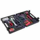 75-ht1065 65-piece Stalwart Adjustable Wrench Hammer Multipurpose Car And Office Black Tool Kit 0886511773394