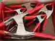 73616772702 Unbranded 12 Piece Spring Clamp Set Heavy Duty Metal Jeu Euc Red Plastic Handle And Tip