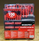 749272 Workpro Variety Pack Screwdriver Bits Set New 820909642053