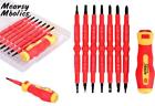 756353741977 Unbranded Hand Screwdriver Tool Set Electricians Insulated Electrical