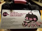 820909577423 Unbranded Complete Household Pink Tool Kit With Bag