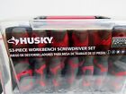 837451 Husky Hand Tools Piece Workbench Complete Screwdriver Set