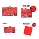 843812100267 Righthand Mechanics Socket Wrench Sets Tool Professional Box