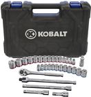 86757 Kobalt Standard And Metric Polished Chrome Mechanics Tool Set