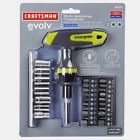 98909 Craftsman New Evolv Pc Ratcheting Set Hex Torx 820909702191