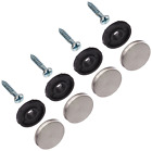 A12092800ux0204 Uxcell Pcs Dia Stainless Steel Cap Cover Decorative 700836455011