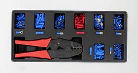 8862 Abn Wire Crimper And 240-piece Interchangeable Insulated Terminal Assortment