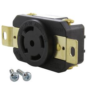 L2130r Ac Works 819145024259 Flush Mount Industrial Locking Grade Receptacle Nema