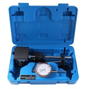 Eg00-1038 Accusize Industrial Tools 0-1ftft By 0.001ftft Dial Indicator With Magnetic Base
