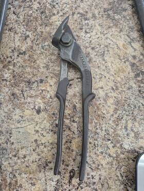 E14a0 Acme 14a0 Vintage Steel Strap Cutter #e14a0 Made In Usa
