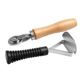 Acxico 657835868680 1 Set Of Tire Repair Grinding Head Tool Wooden Handle Compaction Whee