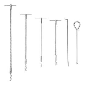 Aiwfl 974351447750 6pcs Packing Extractor Set Stainless Steel Tool Flexible