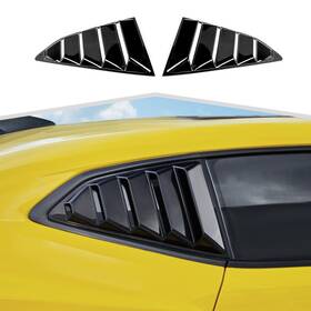 Amayum-by279 Amayum Rear Side Window Louvers Air Vent Scoop Shades Cover Trim Fit For Chevrolet C
