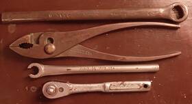 Nm43284 Ampco Par-x New Britain Beryllium Copper Pliers And Wrench Ratchet