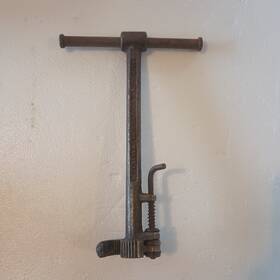 13777178 Andree -13777178 Vintage 8 Inch Reversible Plumbing Basin Wrench Patent May 10 1921